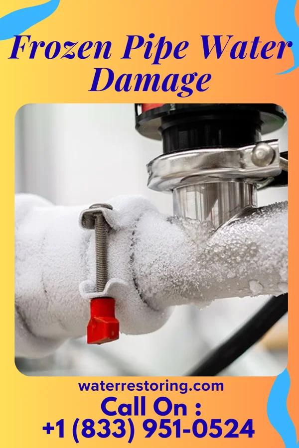 Frozen Pipe Water Damage in Malvern, OH